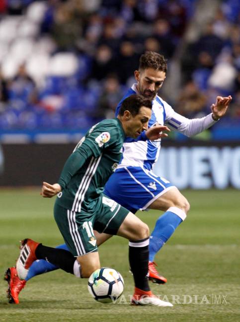 $!Real Betis gana ante La Coruña, pero pierde a Andrés Guardado