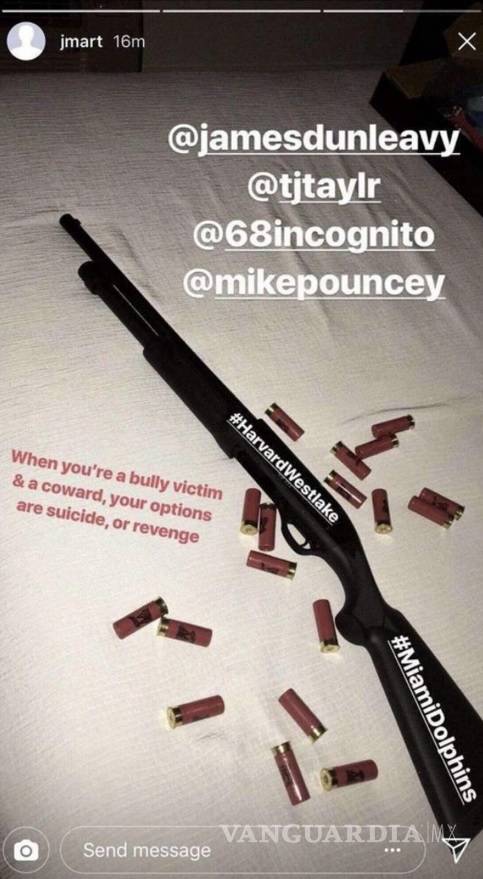 $!¡Amenaza con ataque a escuela jugador de la NFL!