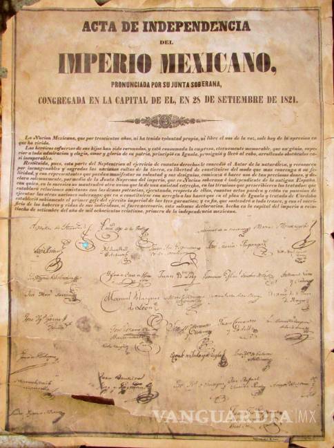 $!CECUVAR conmemorará la declaración de la independencia en Saltillo; fue la primera ciudad en hacerlo