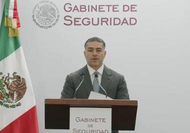 En conferencia de prensa el secretario habló sobre la detención de ‘El Limones’.
