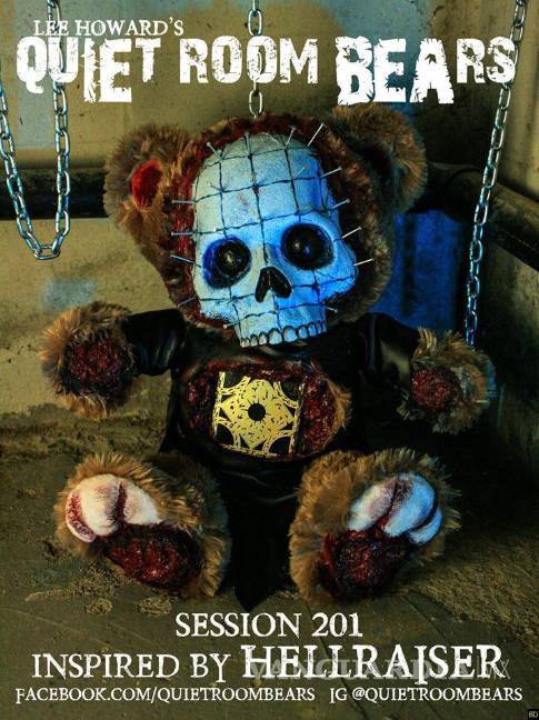 $!Vean estos osos inspirados en la franquicia de “Hellraiser”