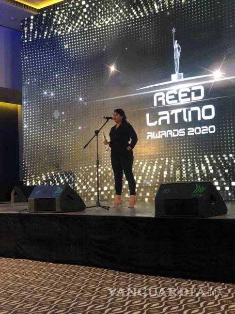 $!Galardonan a Sara Tamez en los Reed Latin Awards con el Rising Star 2020