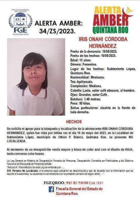 $!A Iris su padre la golpeó y abandonó en la selva de Quintana Roo, sobrevivió comiendo chapulines