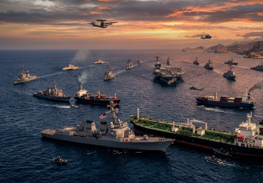 Buques de guerra de EU patrullan las aguas cercanas a Irán, mientras las navieras internacionales evalúan el impacto económico y los riesgos de seguridad en la región.