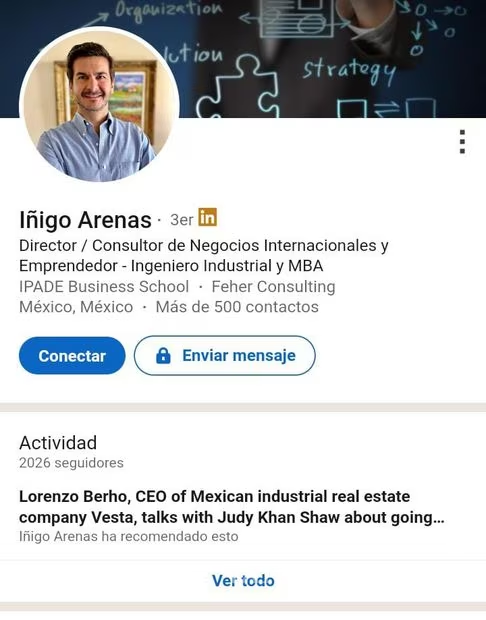 $!Iñigo Arenas Saiz, ¿quién era este empresario hallado sin vida?