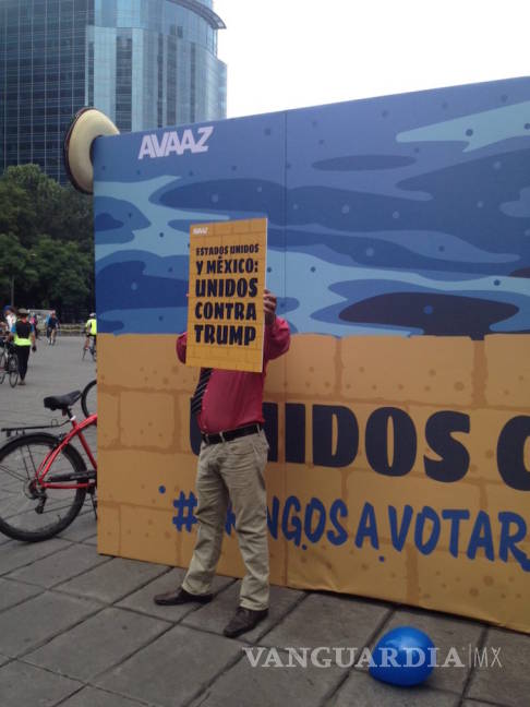 $!Llaman a estadounidenses en México a votar contra Trump