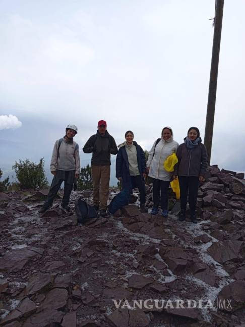 $!Última foto de Ana Ameli junto a un grupo de senderisatas