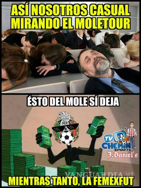 $!¿Te dormiste en el juego de México? Despierta con los memes