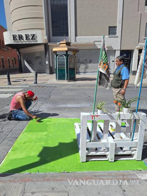 $!La intervención busca promover la movilidad activa y la seguridad de quienes usan la bicicleta en Saltillo.