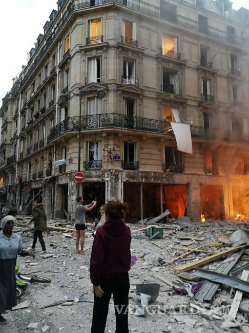 $!Explosión en panadería de París deja 2 muertos y 47 heridos
