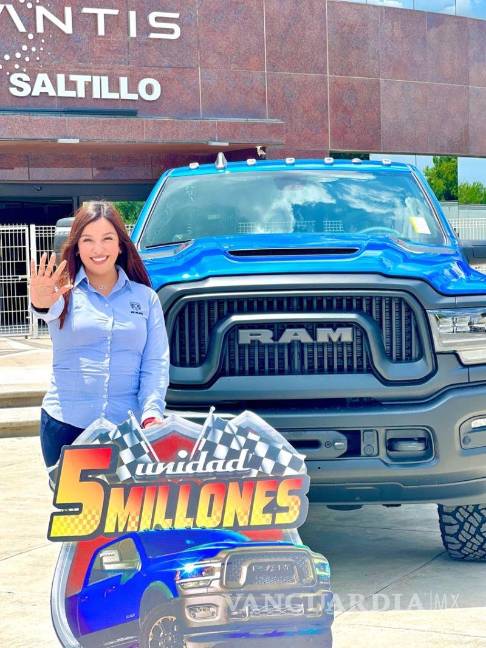 Festejan en Stellantis por la unidad 5 millones de la Ram