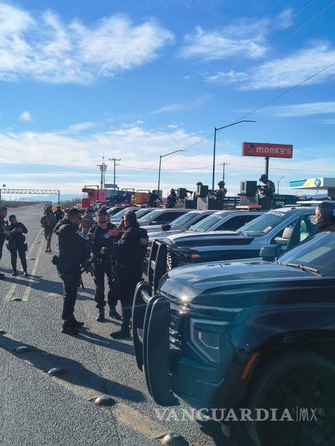 $!El Grupo Reacción Centro participa en recorridos de vigilancia en la franja fronteriza estatal.