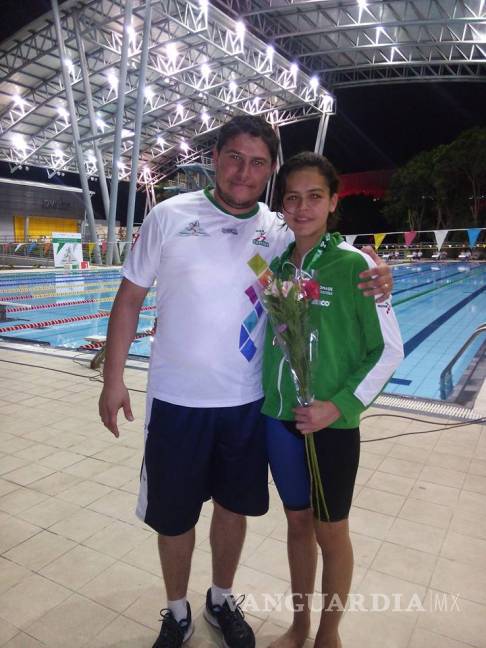 $!Andrea Mariscal sigue en el top júnior de la natación en México