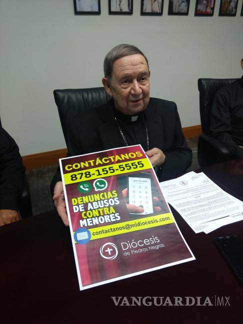 Lanzan campaña para denunciar abusos contra menores; Obispo de Piedras Negras asegura que parroquias se convertirán en lugar seguro