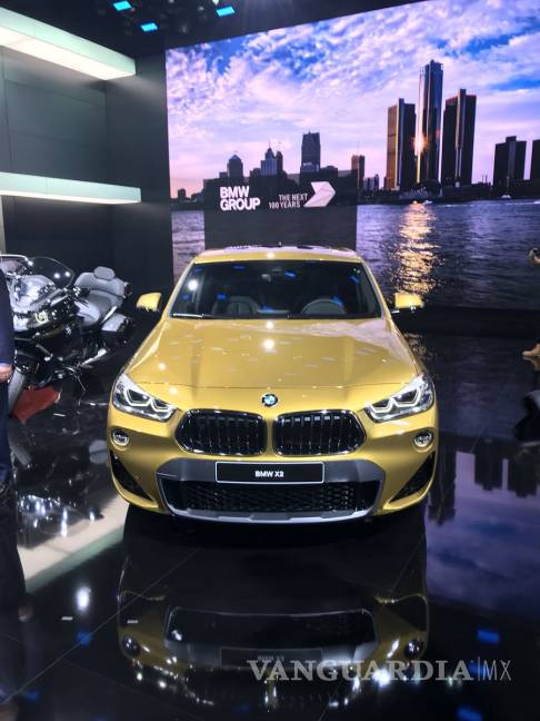 $!Nuevo BMW X2 2018 hace su debut en Auto Show de Detroit