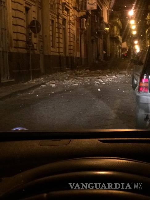 $!Sismo deja al menos 40 heridos en el sur de Italia