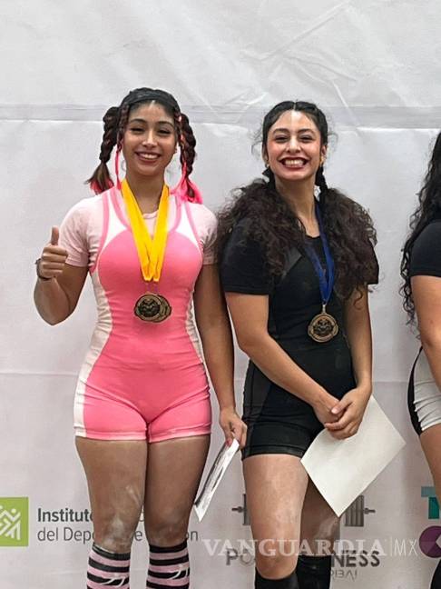 $!El equipo de powerlifting del TecNM – Instituto Tecnológico de Saltillo tuvo una actuación relevante en el Campeonato Estatal celebrado en Torreón, al obtener una medalla de oro, dos de bronce y un cuarto lugar.
