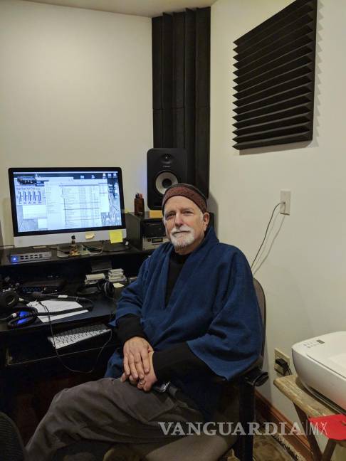 $!En la imagen, Jim Metzner, en el estudio de su casa en Kingston, Nueva York.
