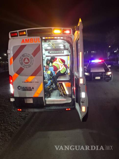 Cuatro trabajadores terminan heridos tras accidente en la carretera Saltillo-Monclova