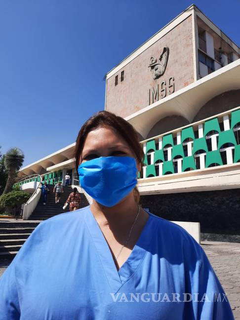 $!Enfermera de Monclova que fue contagiada de COVID-19 en la clínica 7 dona su plasma para salvar vidas