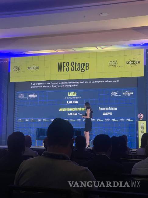 $!Durante el World Football Summit, el directivo de LaLiga subrayó que la liga española no depende exclusivamente de grandes figuras para seguir expandiéndose.