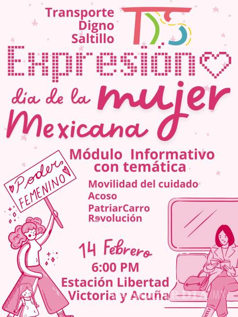 Más allá de la conmemoración: movilidad pensada para mujeres en Saltillo