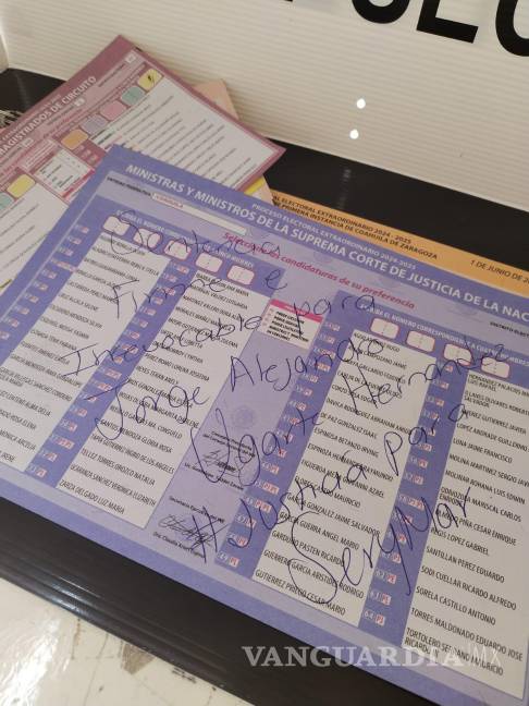 $!En Coahuila, ciudadanos convierten votos en denuncias: ‘Fuera cártel de la toga’