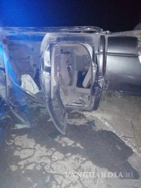 $!Mueren cinco integrantes de una familia en choque en la carretera “El 120” en Durango