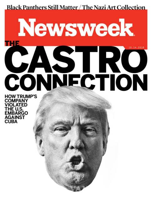 $!Empresa de Trump violó el embargo de EU a Cuba: “Newsweek”