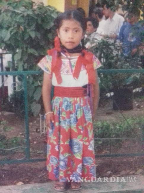 $!Así lucía Yalitza Aparicio cuando era niña en su natal Tlaxiaco, Oaxaca (fotos)