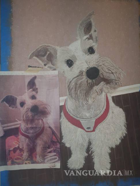 $!Sus cuadros, ricos en detalle y emoción, son subastados para recaudar fondos destinados a protectoras de animales.