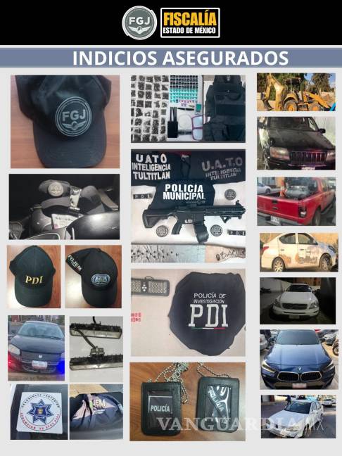 $!La Fiscalía del Edomex informó que algunos agentes fueron dados de baja tras detectarse presuntas conductas ilícitas.