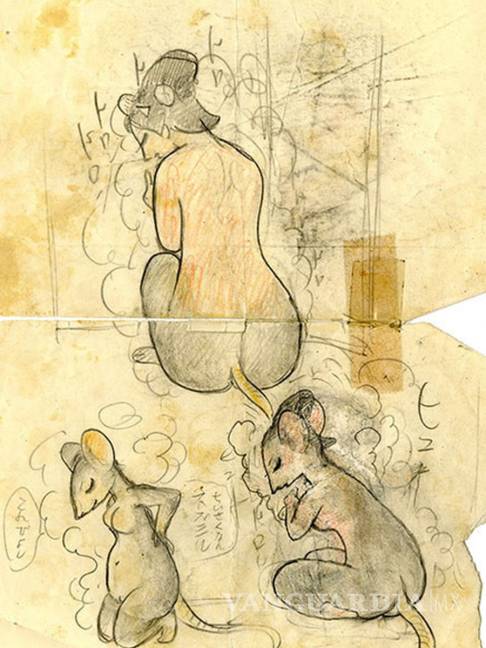 $!Veintinueve dibujos componen el &quot;Arte erótico de Osamu Tezuka”
