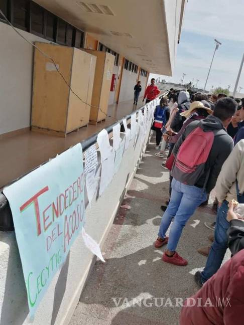 $!Exhiben en tendedero denuncias de acoso en Hidalgo