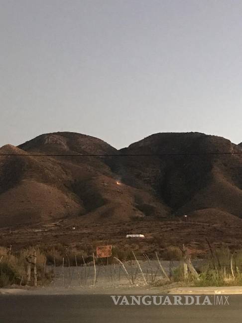 Diez hectáreas fueron afectadas por incendio en Sierra de Zapalinamé
