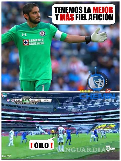 $!Los memes de la eliminación del Cruz Azul en la Copa MX