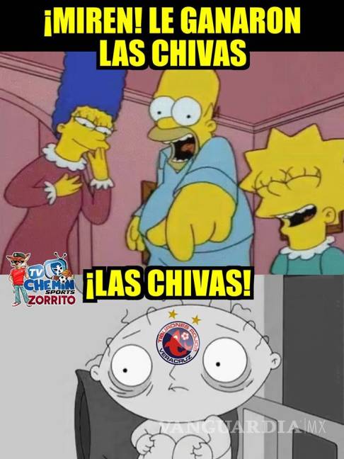 $!Los memes de la victoria de Chivas ante Veracruz