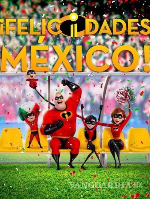 $!'Los Increíbles 2' festejaron el triunfo de México ante Alemania