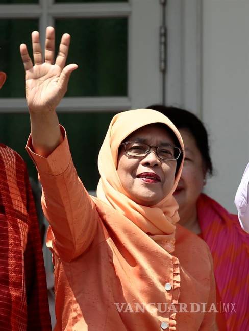 $!Halimah Yacob se convierte en la primera presidenta de Singapur