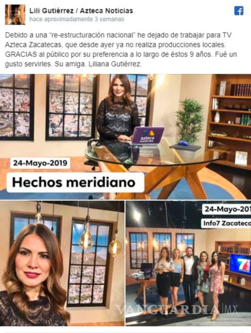 $!Directora de TV Azteca en Zacatecas se quitó la vida ahorcándose, no soportó reajuste de la televisora