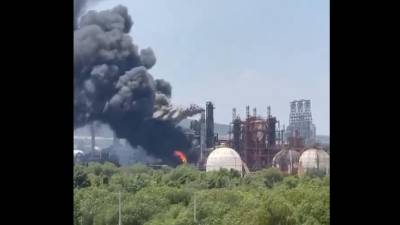 Autoridades descartaron que el hecho generara un riesgo para los ciudadanos o trabajadores de la refinería.