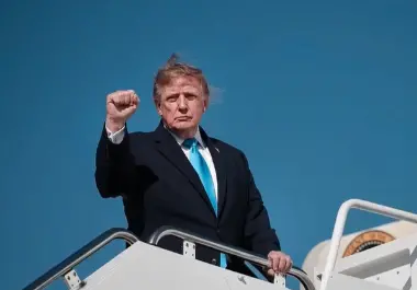Donald Trump, presidente de los Estados Unidos.