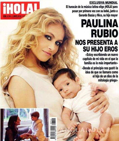 $!Paulina Rubio lleva meses sin dejar que Gerardo Bazúa vea a su hijo