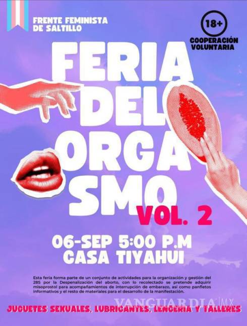 $!Feria del Orgasmo, un espacio para el empoderamiento sexual en Saltillo