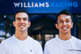 La escudería Williams anunció la integración del tailandés-británico Alex Albón a sus filas en la Fórmula 1 de la temporada 2022.