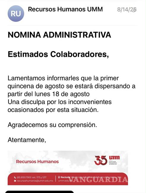 $!La UMM sufre el paro cardiorrespiratorio de la obsesión de negocio en bancarrota. Alfonso Romo, el ilustre heredero, no encuentra cuadratura al círculo.