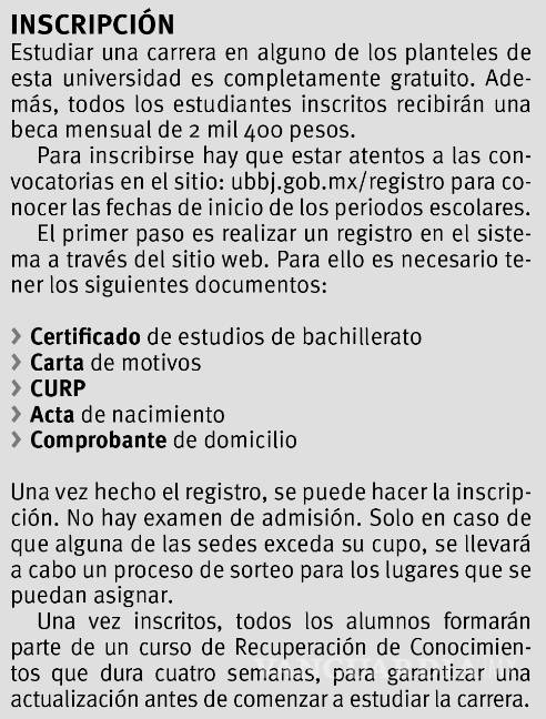 $!Universidades para el bienestar