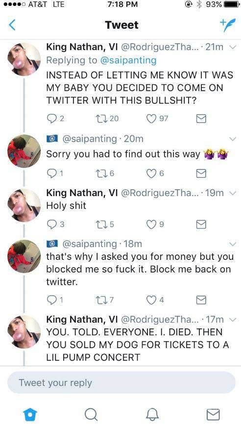 $!Joven embarazada pide cuatro mil retuits para no abortar