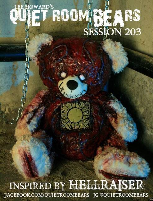 $!Vean estos osos inspirados en la franquicia de “Hellraiser”