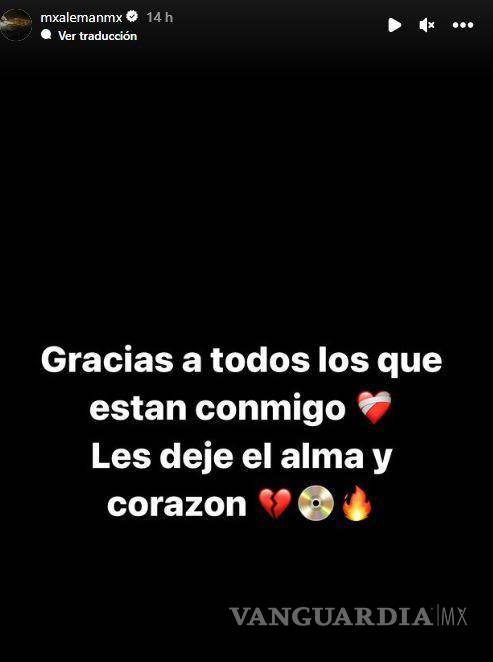 $!El rapero agradeció desde sus redes el apoyo a sus fanáticos.